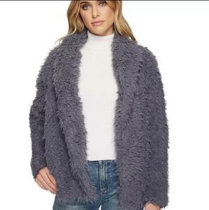 Romeo and Juliet Faux Fur Teddy Coat L